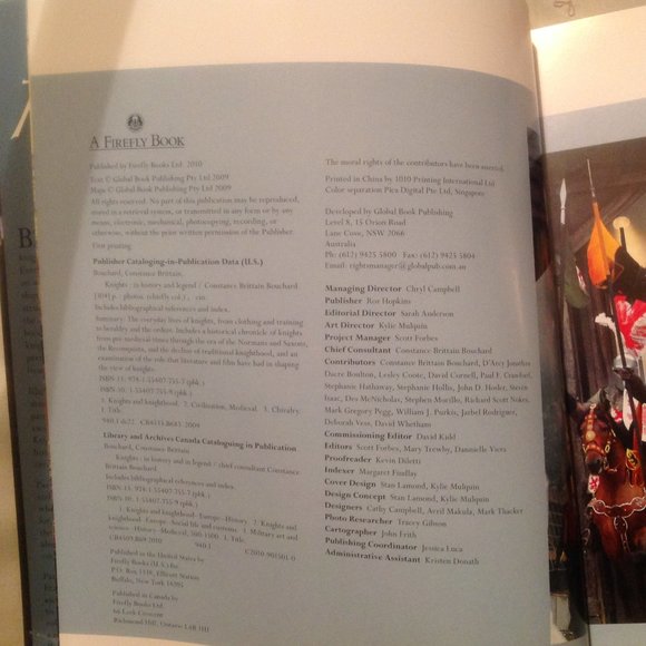 Knights in History and Legend Book - Picture 2 of 2